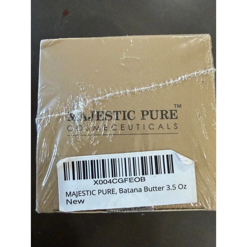 Majestic Pure Batana Oil for Hair Growth & Scalp Nourishment 100% Raw 3.5oz New